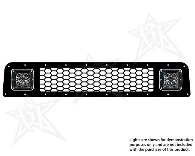 Rigid Industries 2010-13 Toyota 4-Runner Lower LED Grille Kit - 40563