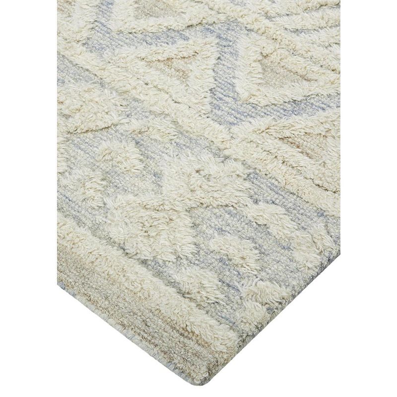 Weave and Wander Elika Moroccan Chevron Wool Tufted Rug