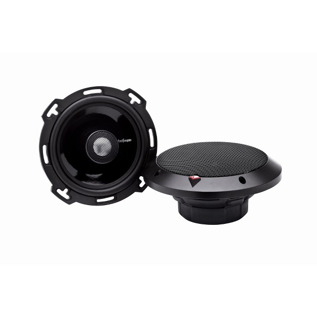 Rockford Fosgate T1650 6 5 Full Range Coaxial 75 Watts Rms 150 Watts Peak Grilles Included