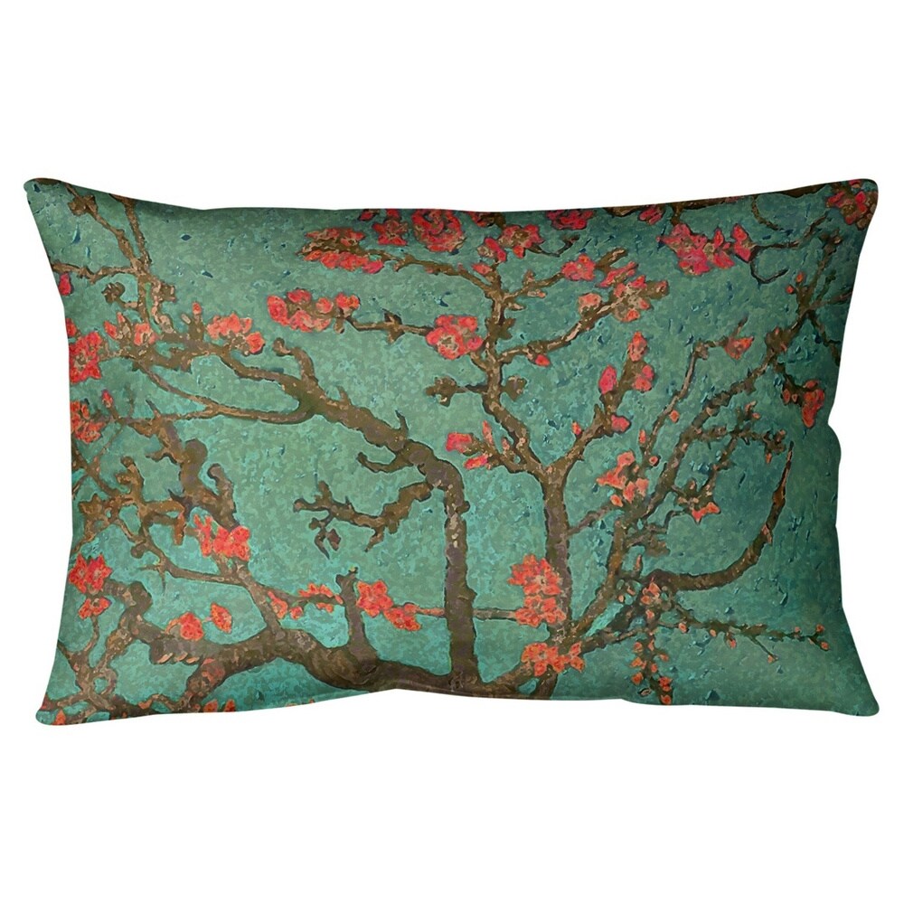 Porch   Den Jubilee Almond Blossom Lumbar Pillow