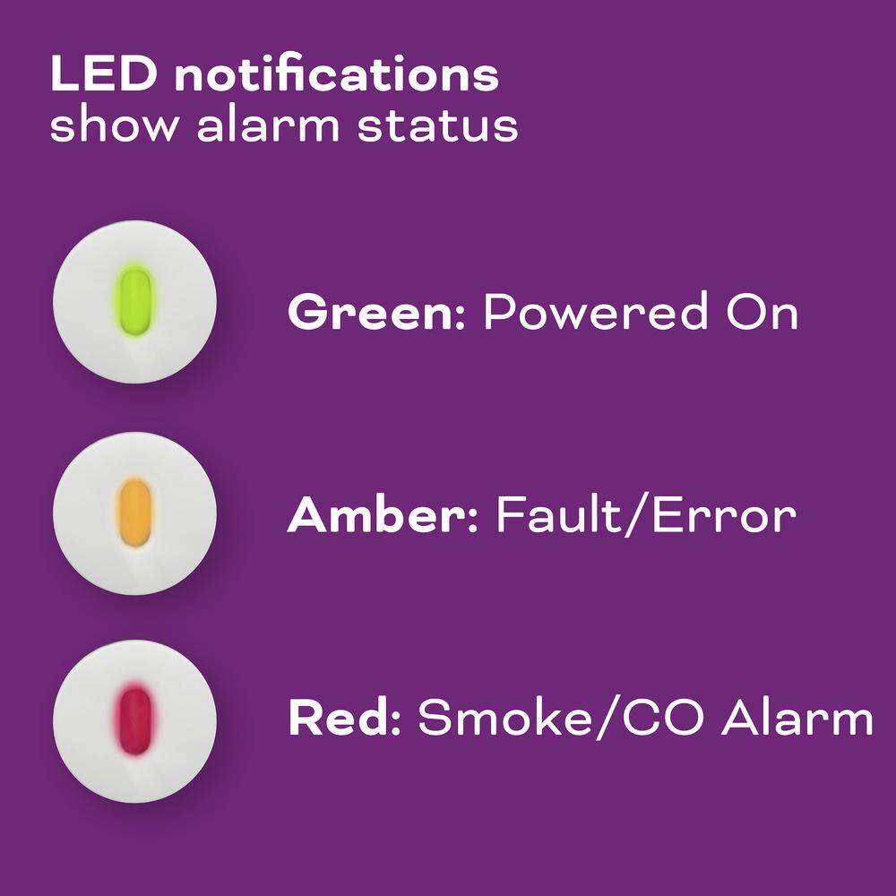 Kidde Firex Battery Powered Combination Smoke and Carbon Monoxide Detector with Voice Alerts 21032090