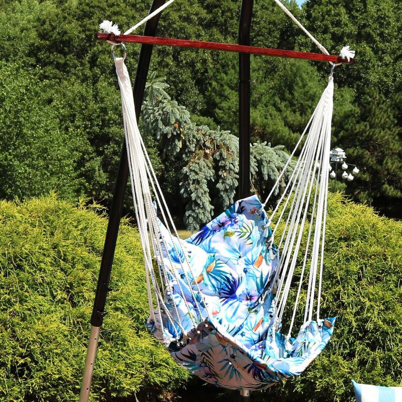 Ultimate Patio Padded Hanging Hammock Chair Swing