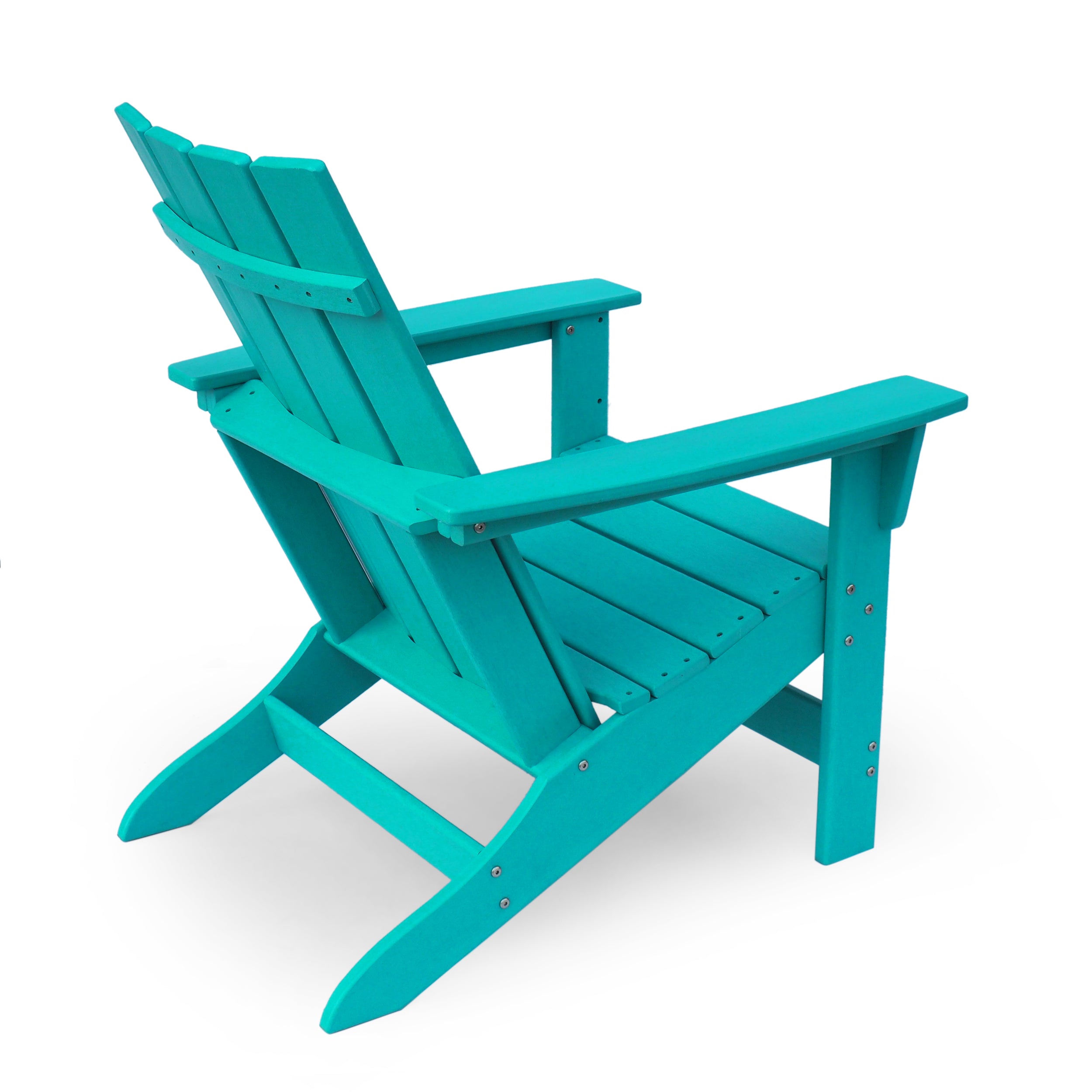 Panagiota Outdoor Contemporary Adirondack Chair (Set of 2)