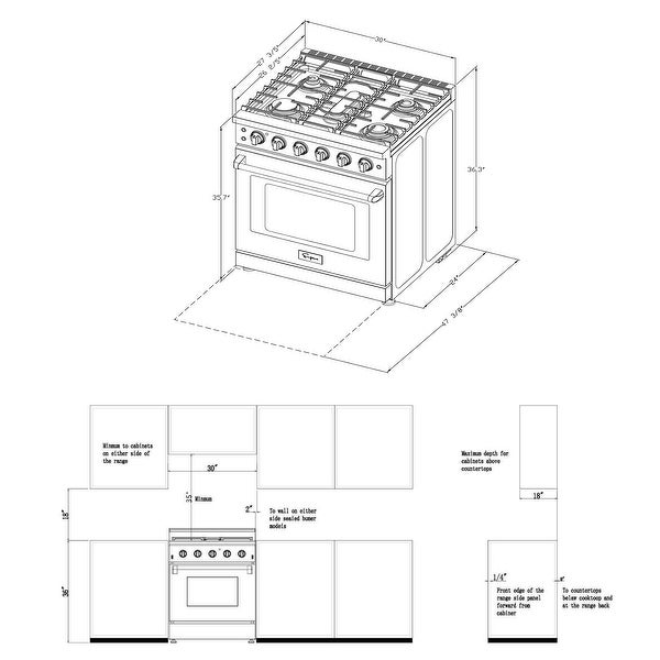 30-in 5 Burners 4.5-cu ft Stainless Steel Freestanding Gas Range with 5 Burners