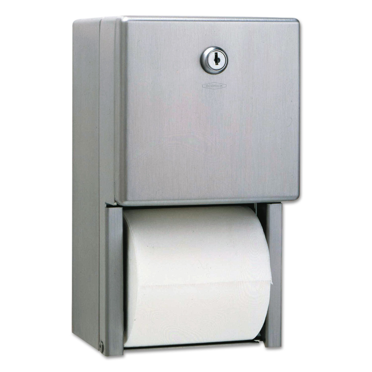 Stainless Steel 2-Roll Tissue Dispenser by Bobrick BOB2888