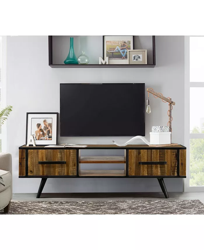 Armen Living Cusco Rustic Acacia TV Stand