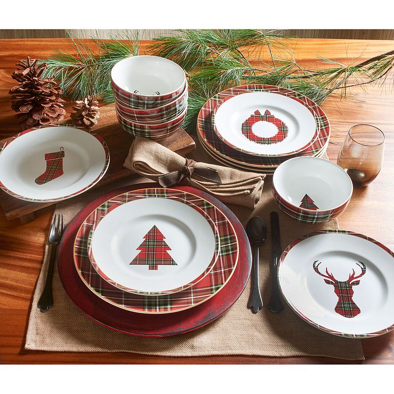 222 Fifth Wexford 12-pc. Dinnerware Set