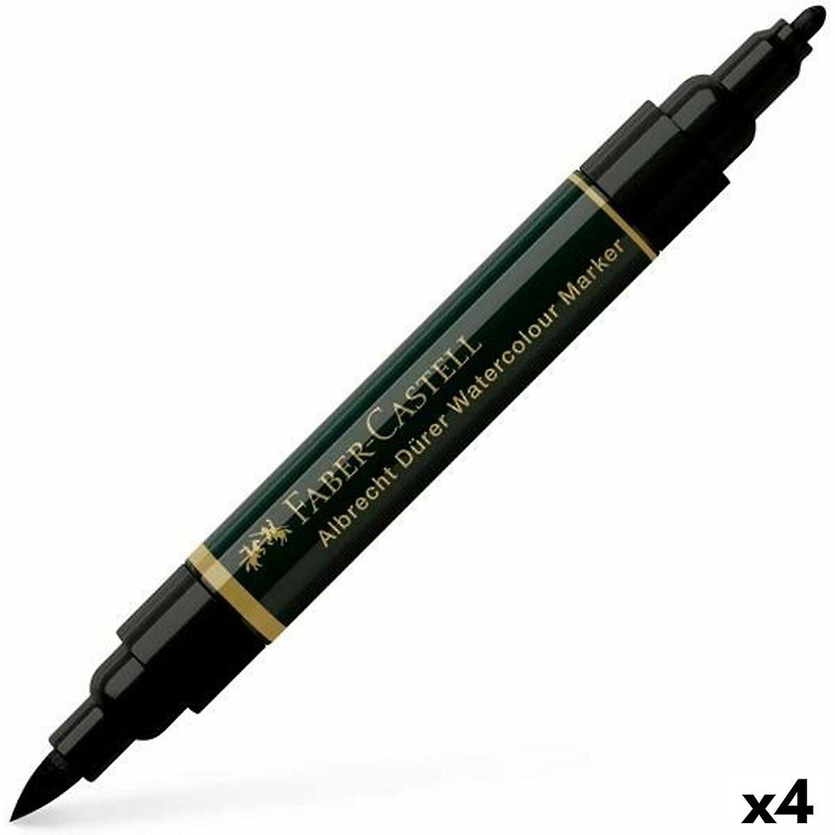 felt-tip pens Faber-Castell Albrecht Durer Black (4 Units)