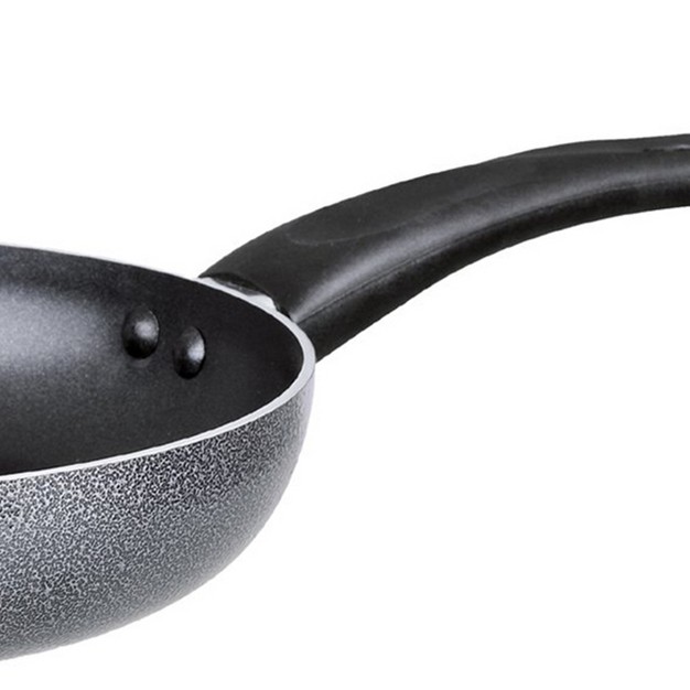 Brentwood Wok Aluminum Non stick 11in Gray