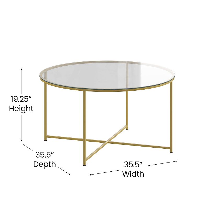 Flash Furniture Greenwich Coffee and End Table 3-piece Set