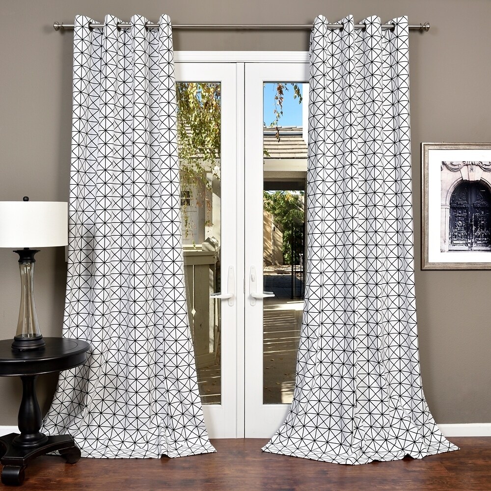 Lambrequin Metro Cotton Curtain Panel