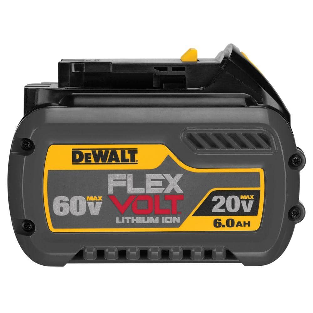 DEWALT FLEXVOLT 20V/60V MAX Lithium-Ion 6.0Ah Battery Pack with 6 Amp Output Charger DCB606C