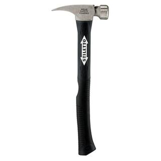 Stiletto 12 oz. Milled Curved Fiberglass Hammer with 18 in. Handle TI12MC-F