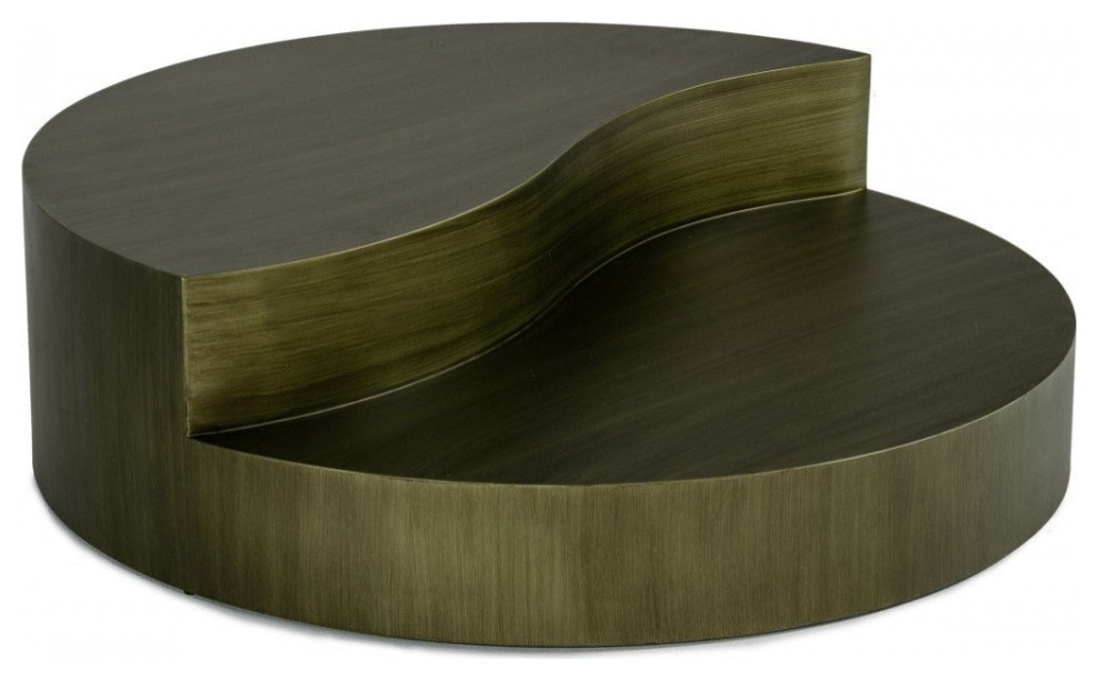 Yiannis Modern Gray Coffee Table   Transitional   Coffee Tables   by V.S.D Furniture  Houzz