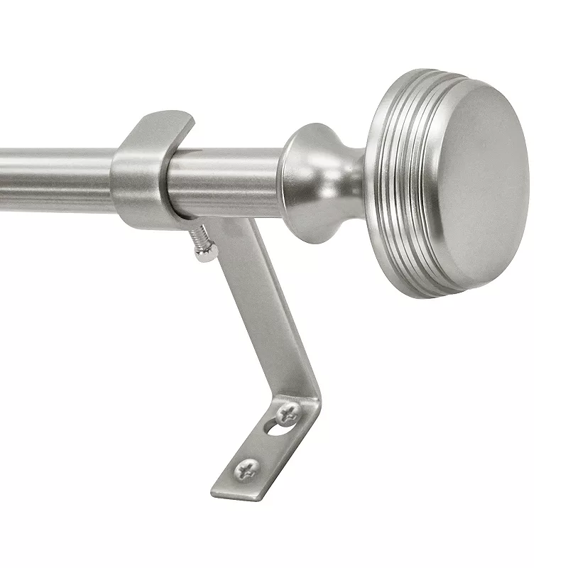 Decopolitan Knob Adjustable Curtain Rod