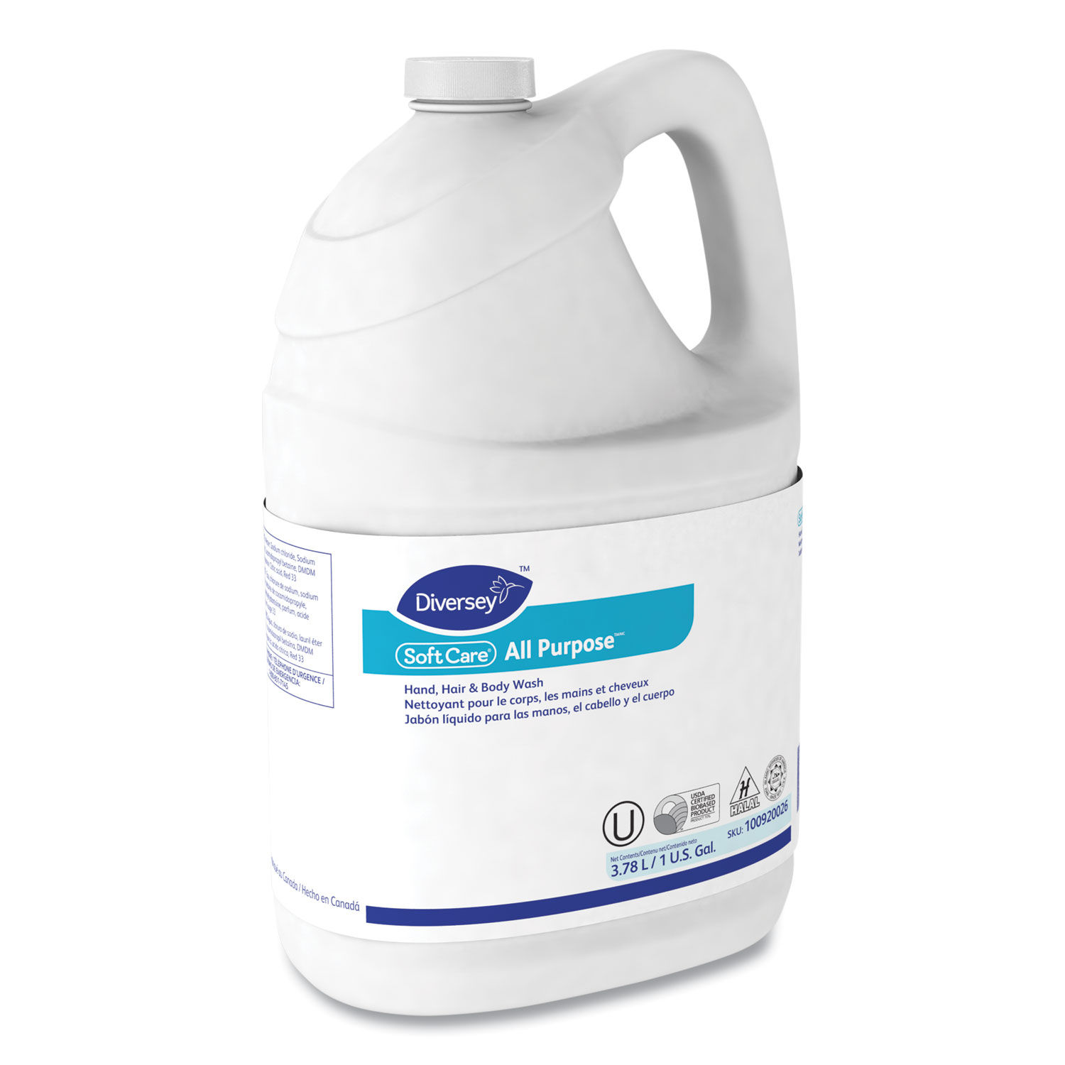 Soft Care All Purpose Liquid by Diverseyandtrade; DVO100920026