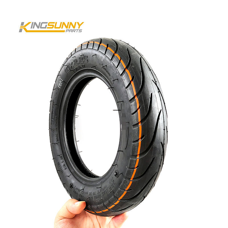 Factory Cheap Price 10*2.25 Inch Outer Tubeless Tire For Electric Scooter Parts Accessories