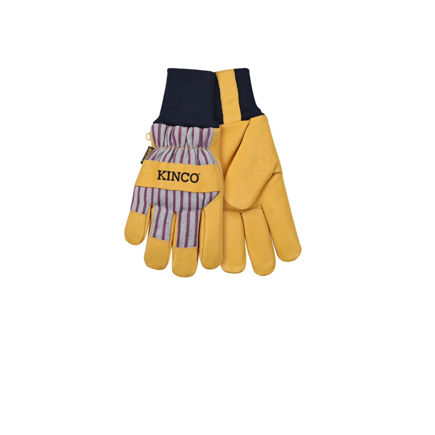 Kinco Men\u0027s Outdoor Knit Wrist Work Gloves Yellow L 1 pair