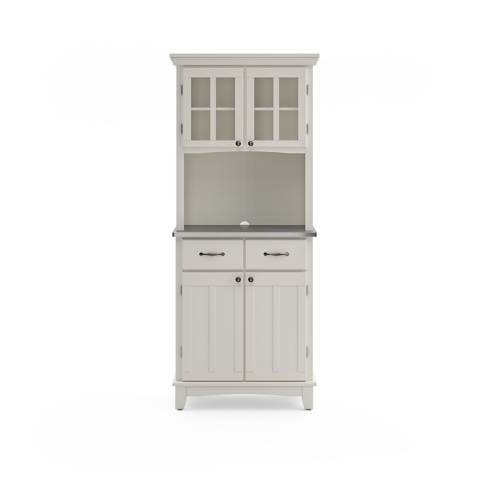 Homestyles Buffet Of Buffets Off White Wood Buffet with Hutch   31\