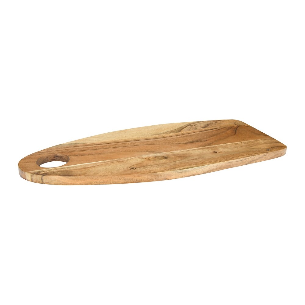 Acacia Wood Cheese/Cutting Board with Handle