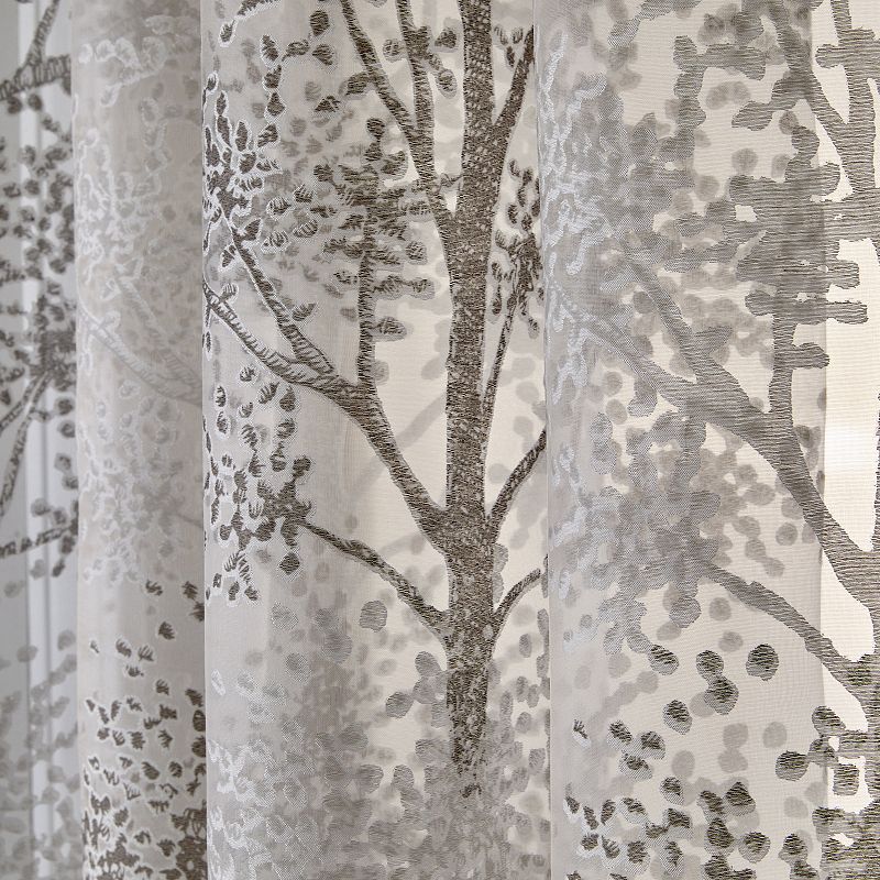 SKL Home Shadow Trees 1-panel Window Curtain