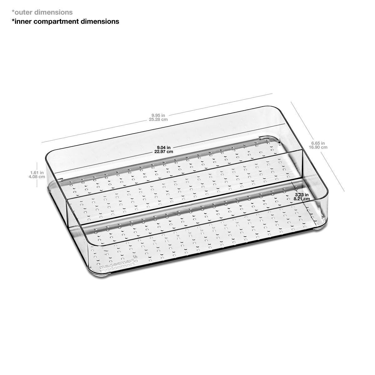 madesmart Stacking Vanity Tray