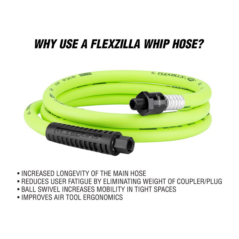 FLXZLA WHIP HOSE 6'X3/8