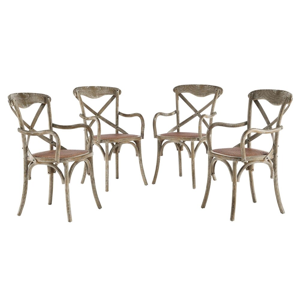 The Gray Barn Wild Hen Dining Armchair (Set of 4)