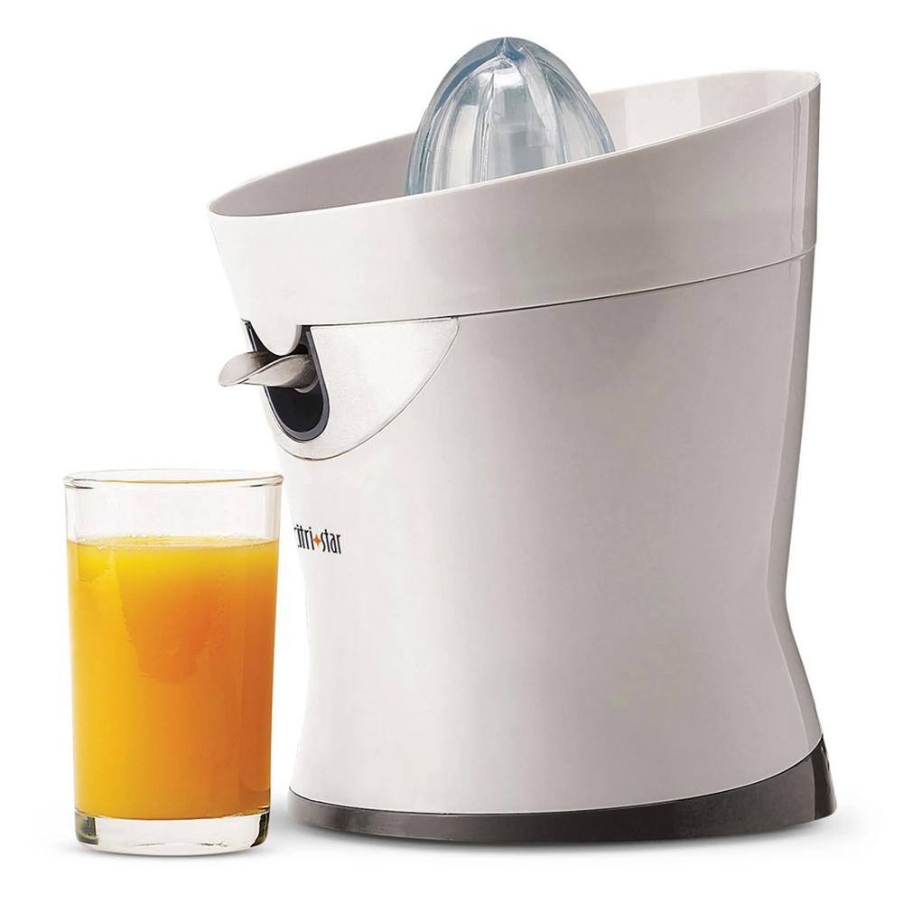 Tribest Citristar 42 fl. oz. White Citrus Juicer CS-1000-A