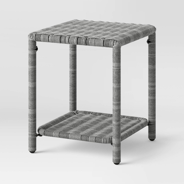 Monroe Wicker Patio Side Table