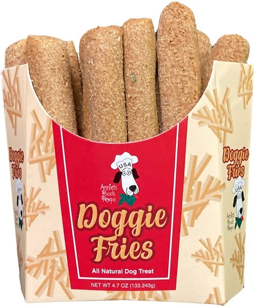 Annie's Pooch Pops Doggie Fries Dog Treats， 4.7-oz bag