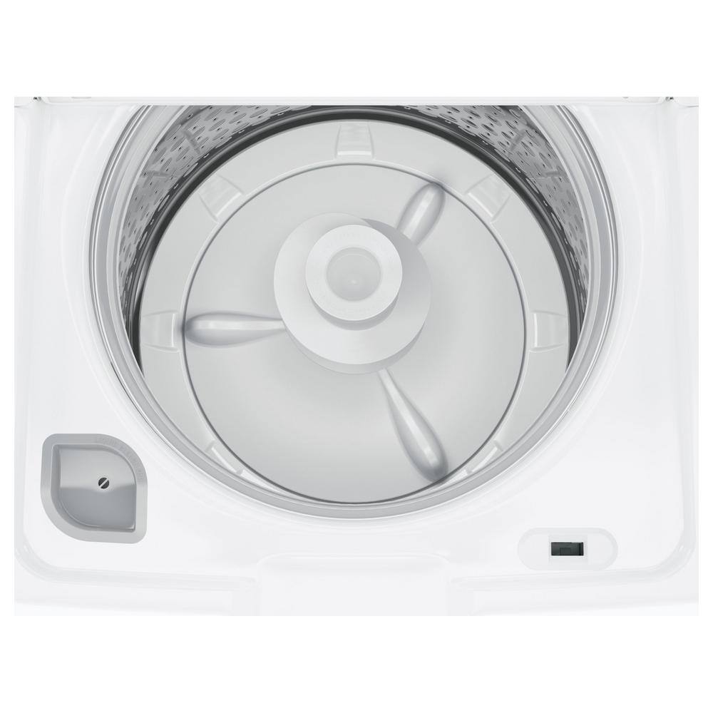 GE 4.5 cu. ft. Top Load Washer with Deep Fill in White GTW465ASNWW