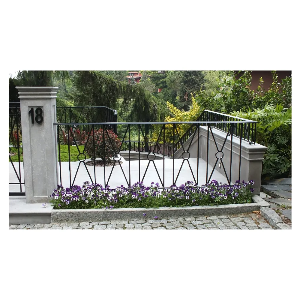 Wrouht Iron Balcony Models Application Wholesale Best Price Home Construction Decor Garden  High Quality Wrought Iron Dec