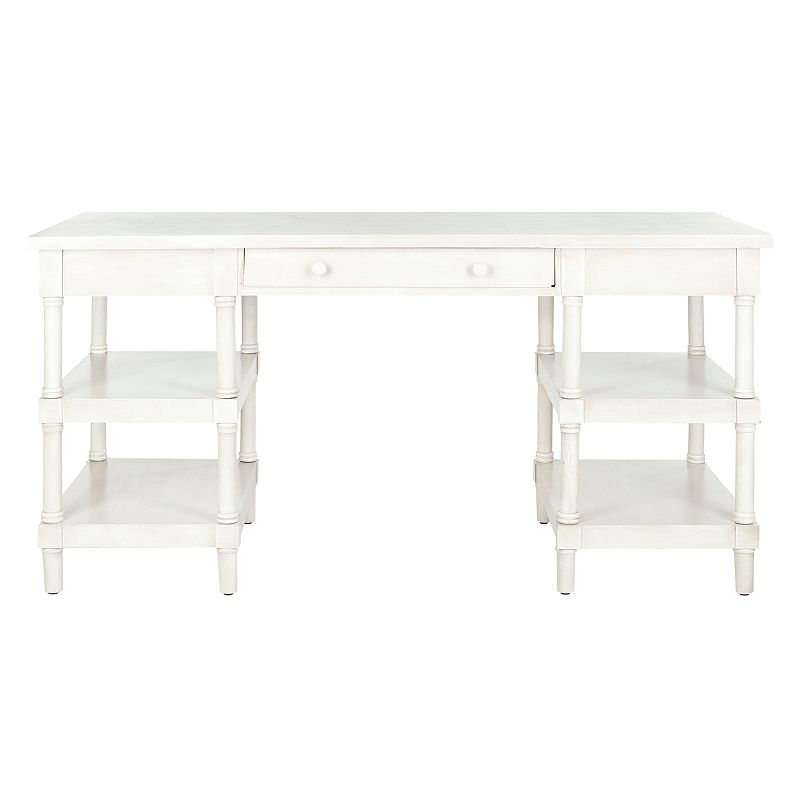 Safavieh Dixon Washed White Desk