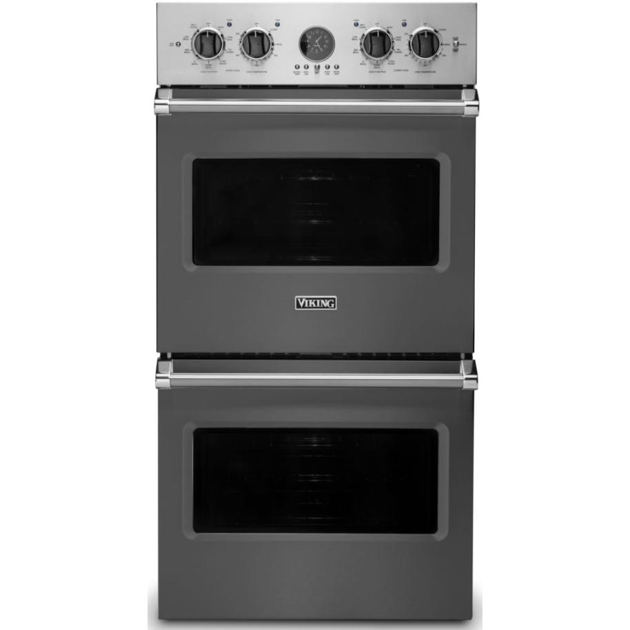 Viking 27-inch 8.4 cu.ft. Built-in Wall Double Oven with  TruConvec Convection VDOE527DG