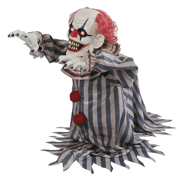 Morris Costumes MR124533 Animated Jumping Clown Ha...