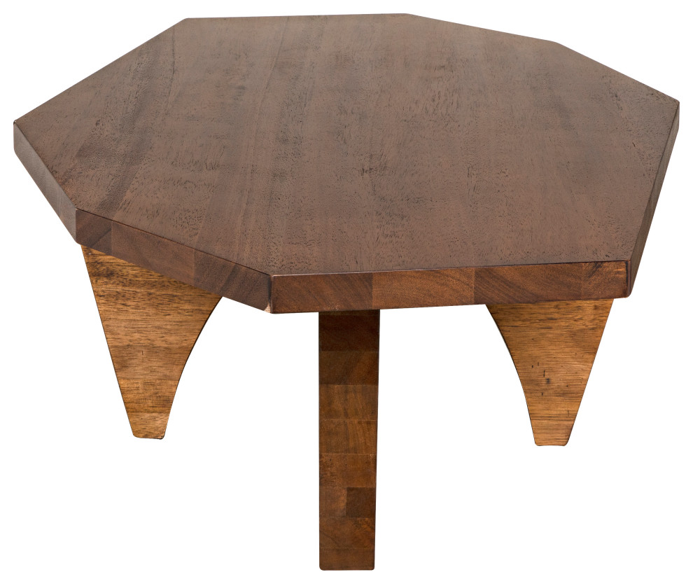 Noir Gadling Coffee Table With Dark Walnut Finish GTAB1133DW   Transitional   Coffee Tables   by Noir  Houzz