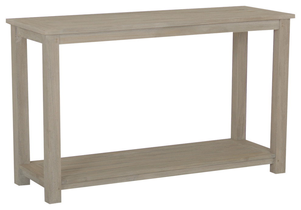 Sofa Table  Coastal Teak   Console Tables   by Sunset West Outdoor Furniture  Houzz