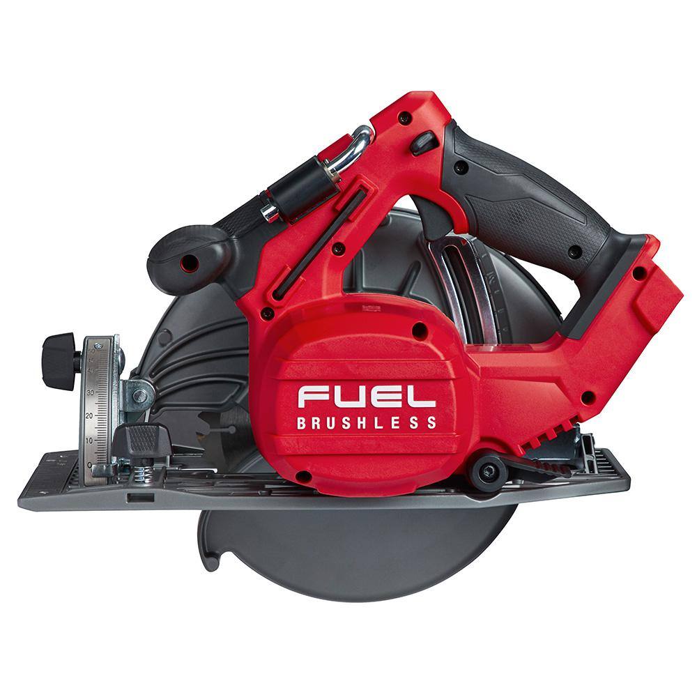 MW M18 FUEL 18V Lithium-Ion Cordless 7-14 in. Circular Saw W HIGH OUTPUT XC 8.0Ah Battery 2732-20-48-11-1880