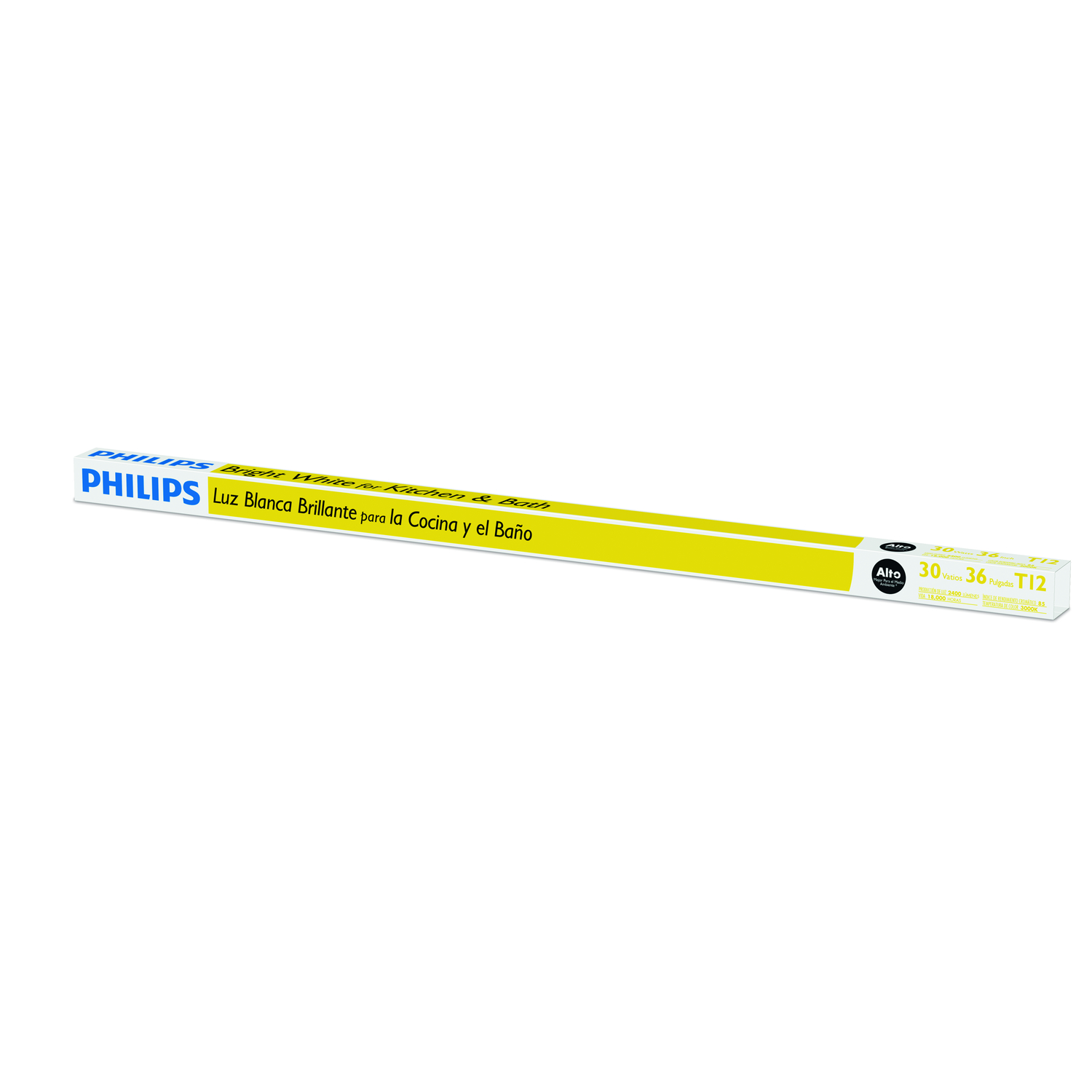 Philips DirectFit Linear Bright White 36 in. G13 T12 Fluorescent Bulb 30 Watt Equivalence 1 pk