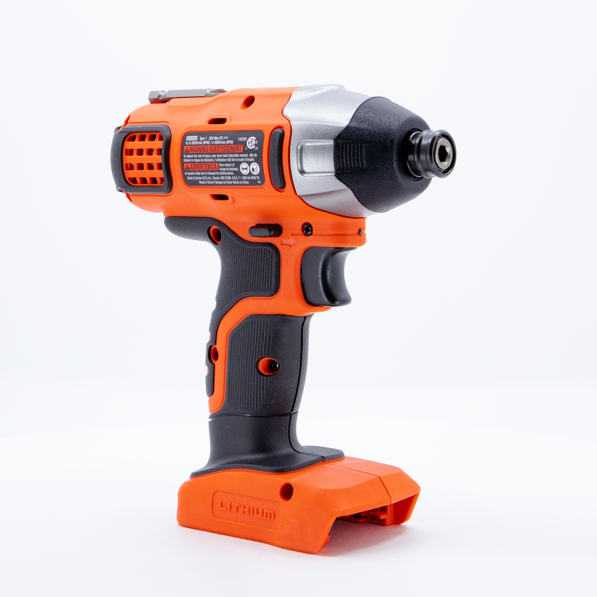 20V MAX* POWERCONNECT™ 1/4 in. Cordless Impact Driver, Tool Only