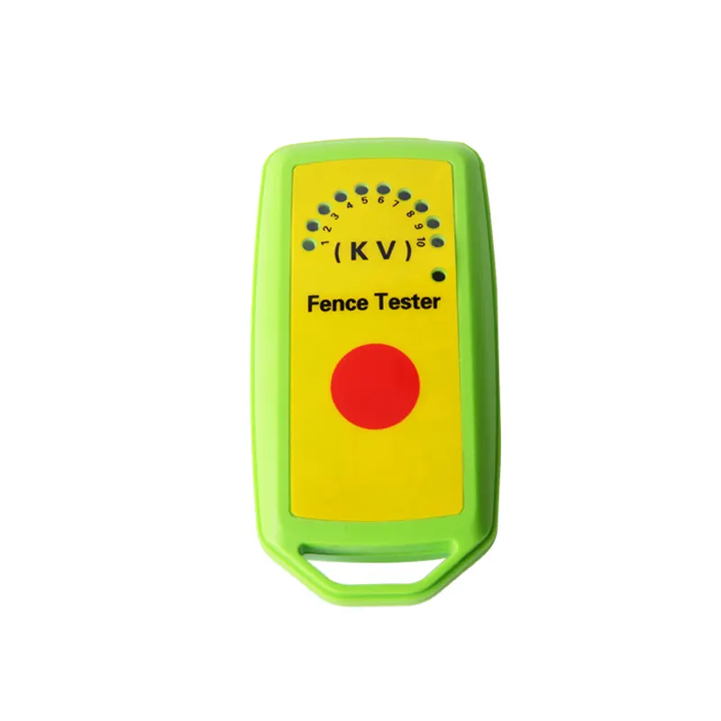 Electric fence LED display plastic pasture mini fence tester for farm