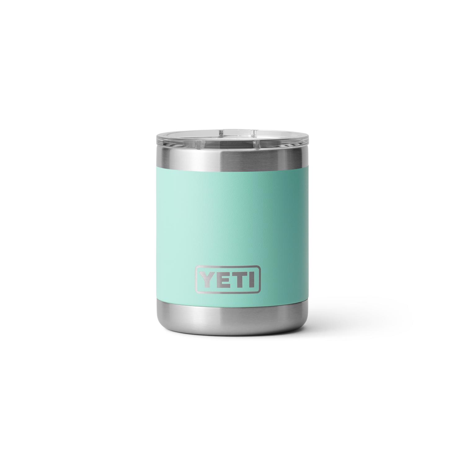 YETI Rambler 10 oz Lowball Seafoam BPA Free Tumbler with MagSlider Lid