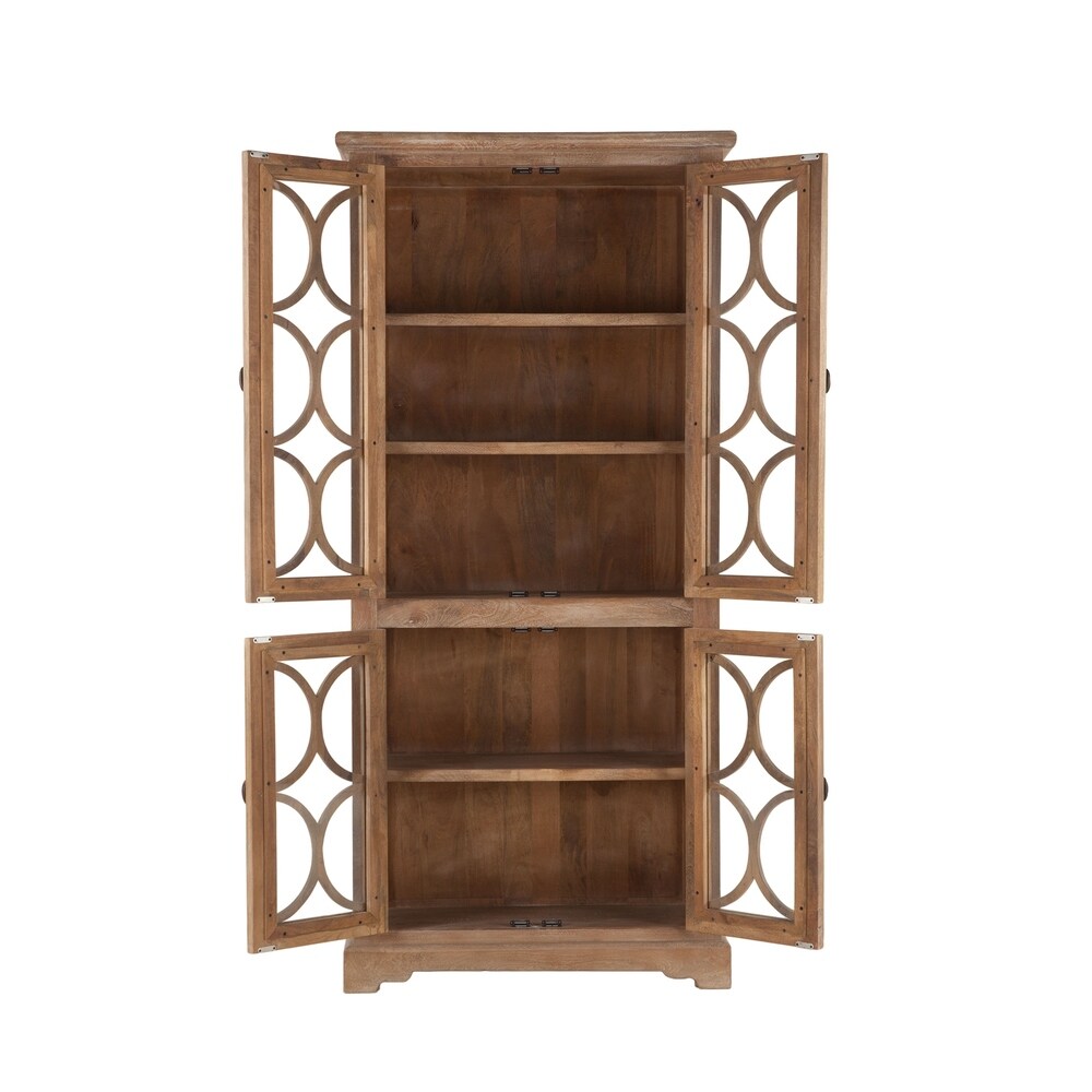 Pengrove 38 Inch Wide Mango Wood Cabinet