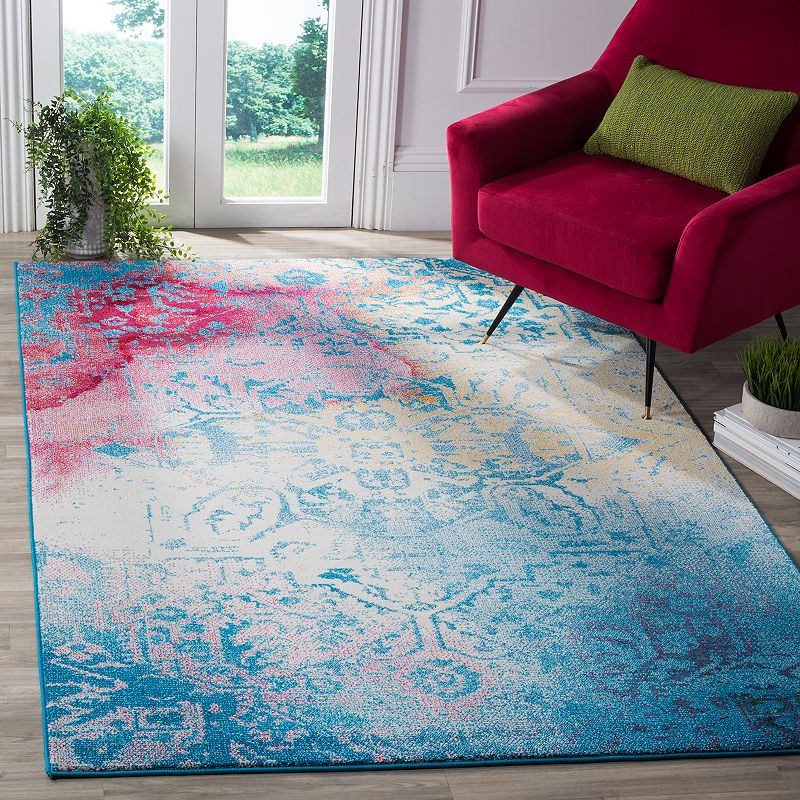 Safavieh Watercolor Amara Abstract Medallion Rug