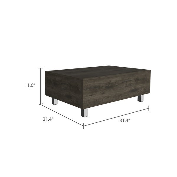 Lift Top Coffee Table with Four Legs