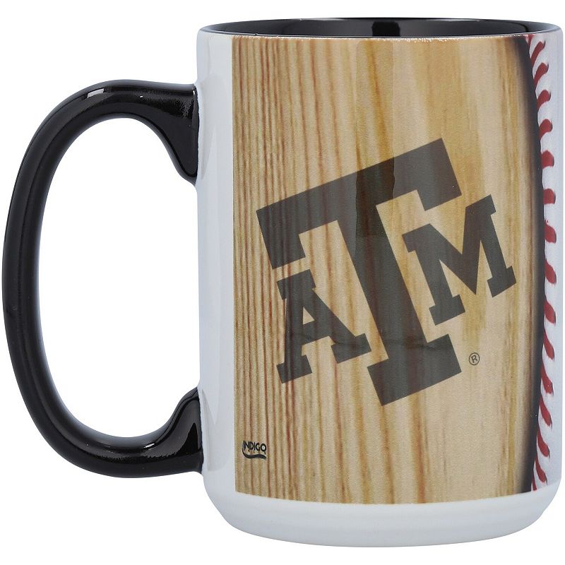 Texas AandM Aggies 15oz. Baseball Mug