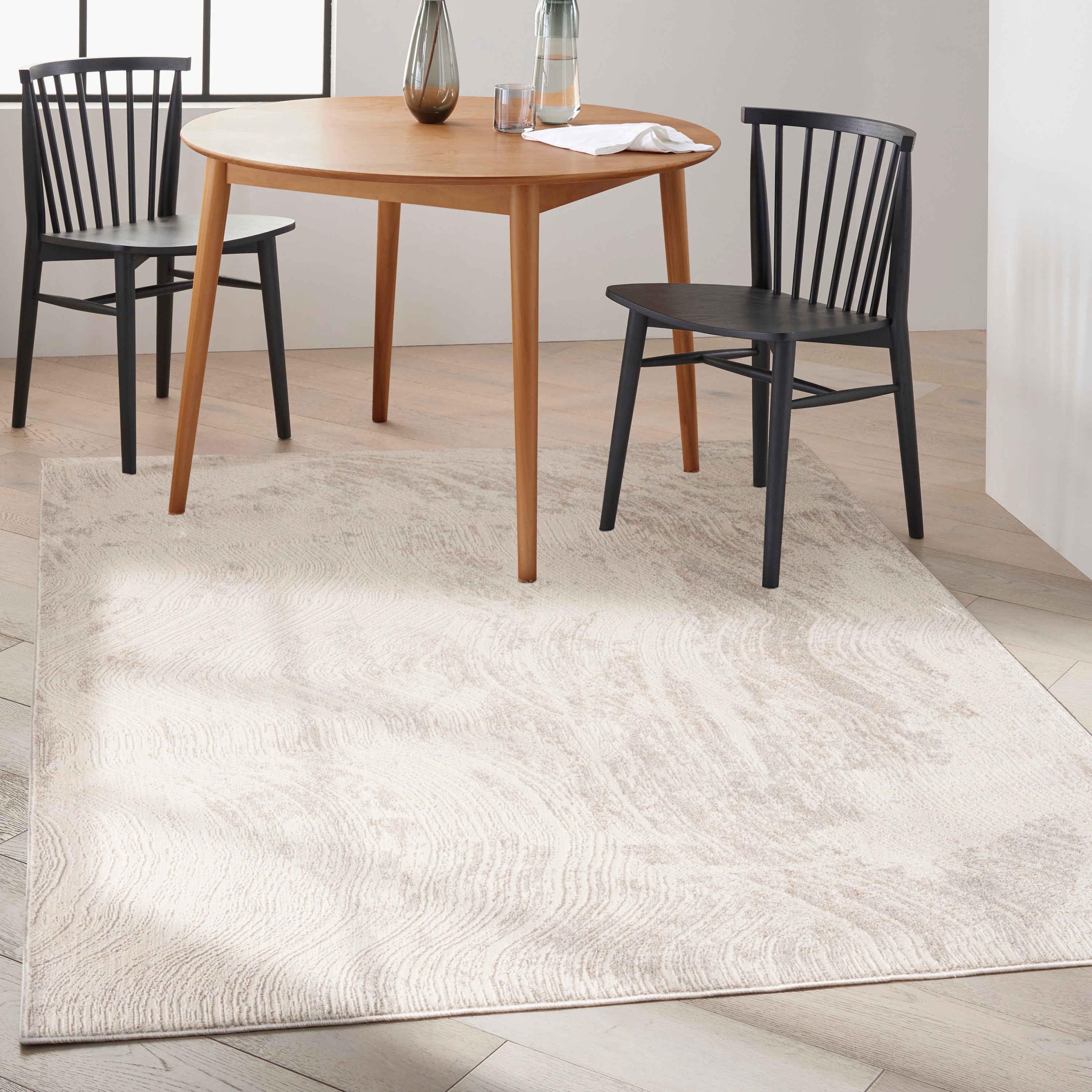 Irradiant Silver Grey Rug