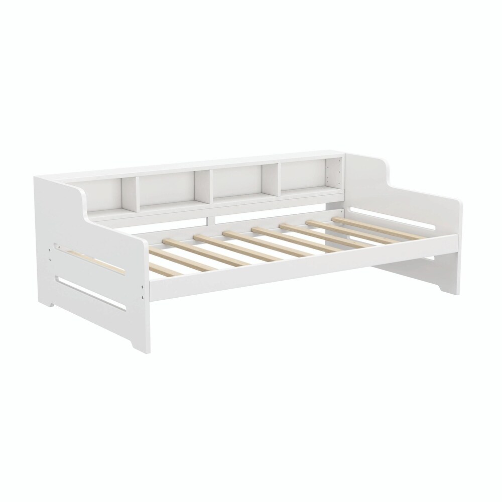 Twin Size Wooden Day Bed with Trundle