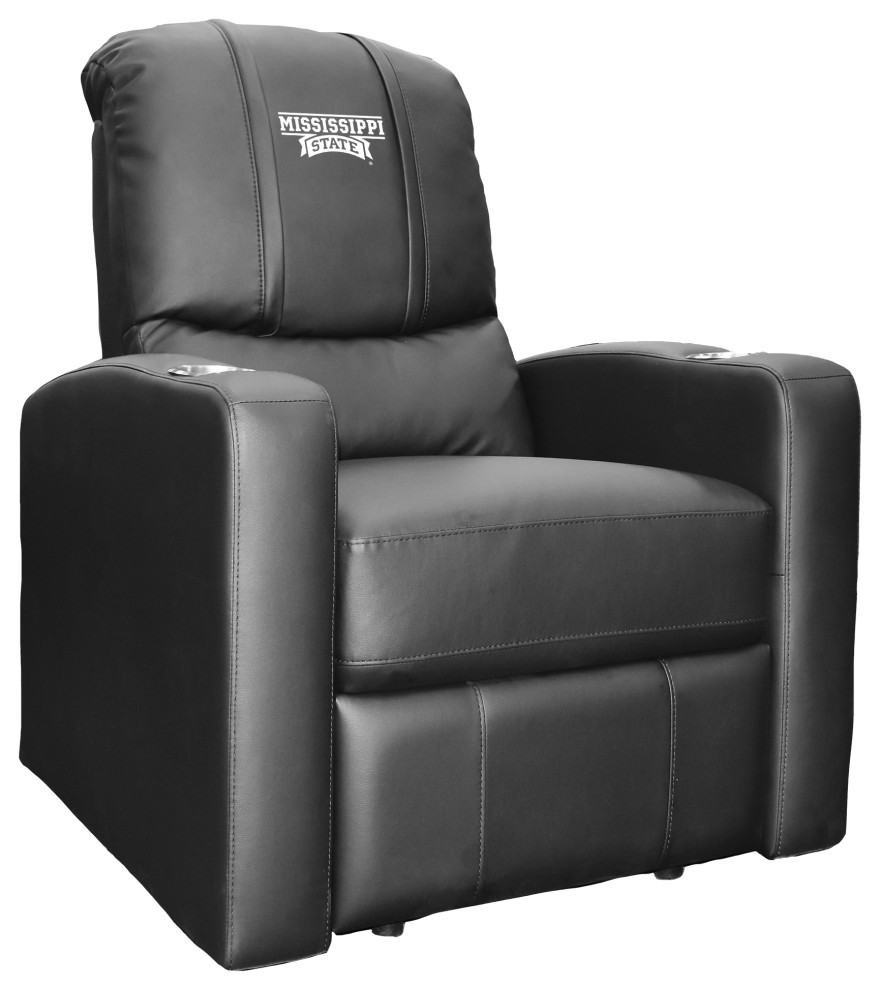 Mississippi State Alternate Man Cave Home Theater Recliner   Contemporary   Recliner Chairs   by DreamSeats LLC  Houzz